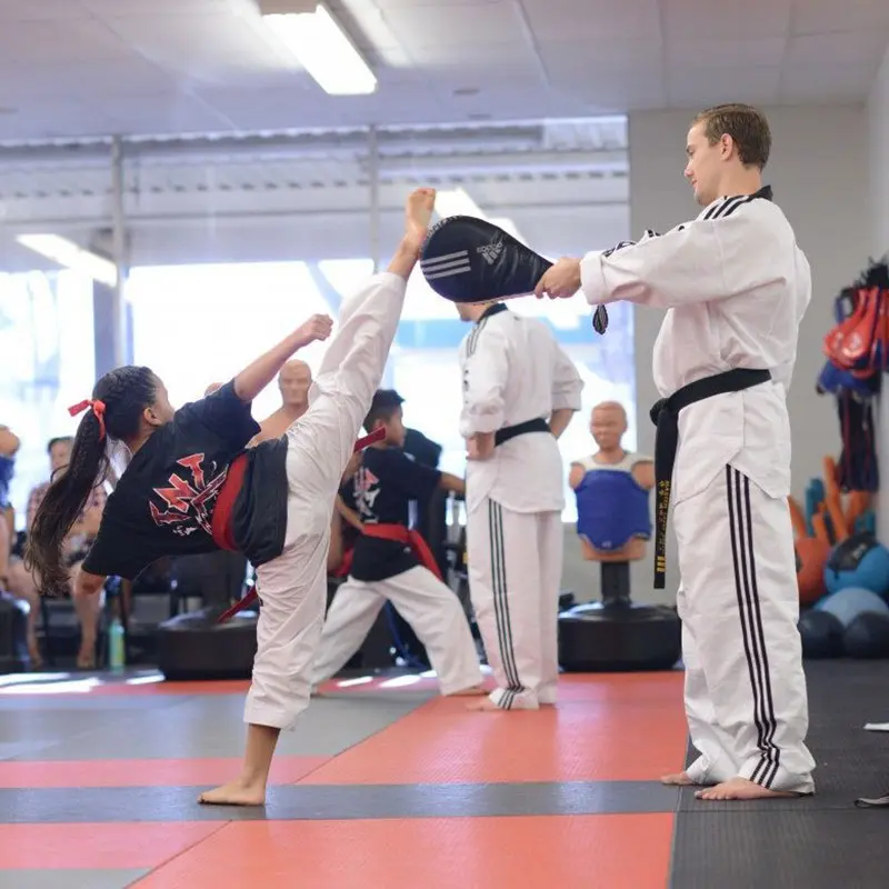 Children practicing martial arts in San Dimas, developing lifelong discipline, focus, and self-respect.